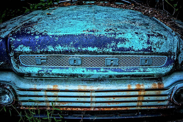 Vehicle Art Print featuring the photograph Vintage Ford Pick Up by Rod Kaye