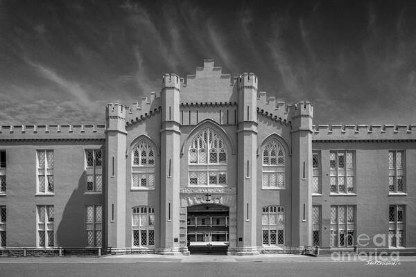 Lexington Art Print featuring the photograph Virginia Military Institute Old Barracks by University Icons