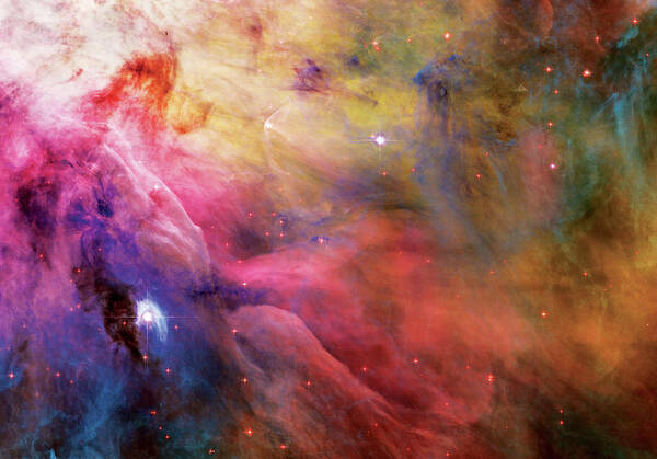 Nebula Art Print featuring the photograph Warmth - Orion Nebula by Jennifer Rondinelli Reilly - Fine Art Photography