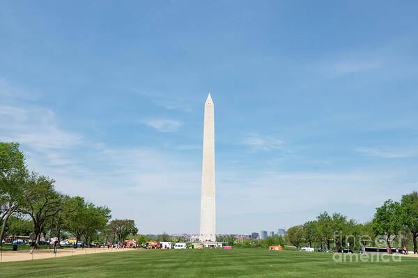 George Art Print featuring the photograph Washington Monument by Anthony Baatz