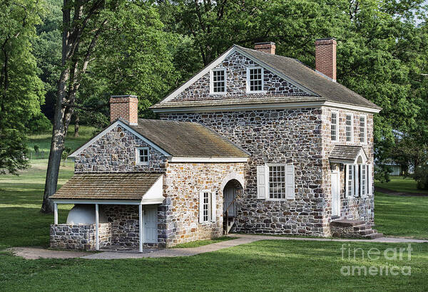 America Art Print featuring the photograph Washington's Headquarters at Valley Forge by John Greim