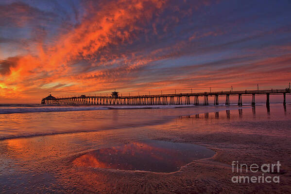 Imperial Beach Art Print featuring the photograph Watch more sunsets than Netflix by Sam Antonio