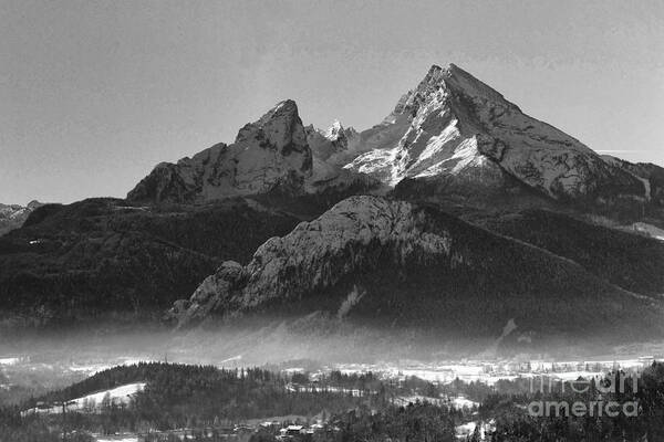 Prott Art Print featuring the photograph Watzmann Bavaria 2 by Rudi Prott