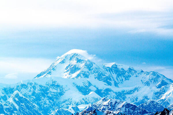 Alaska Art Print featuring the photograph Weather Change at Denali by Allan Levin