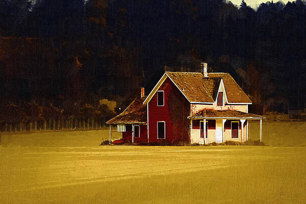 House Art Print featuring the photograph Wee House by Monte Arnold