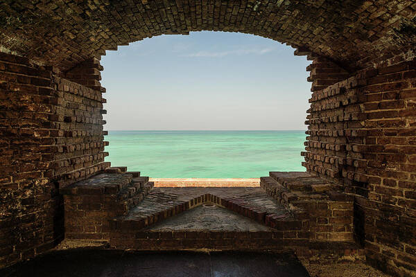 Dry Tortugas Art Print featuring the photograph Window on the Gulf by Kristopher Schoenleber