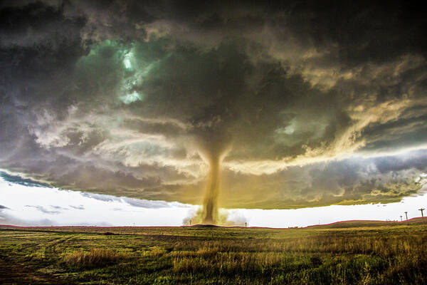 Nebraskasc Art Print featuring the photograph Wray Colorado Tornado 070 by NebraskaSC