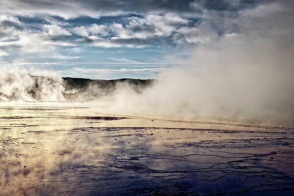 Yellowstone Art Print featuring the photograph Yellowstone Colors #10 by Scott Read