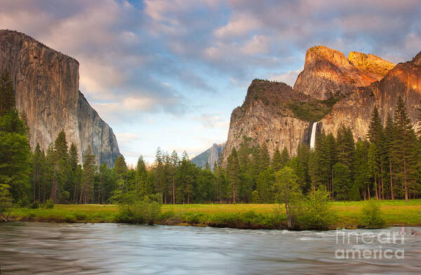 Yosemite Art Print featuring the photograph Yosemite Valley View by Buck Forester