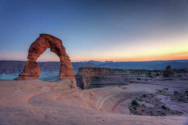 Scenics Art Print featuring the photograph Arches National Park #1 by Michele Falzone