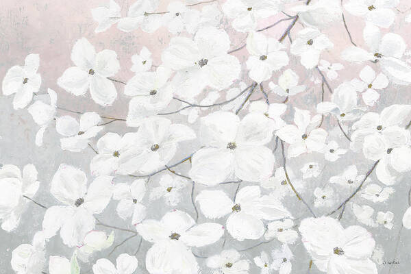 Blossoms Art Print featuring the painting Bringing In Blossoms #1 by James Wiens