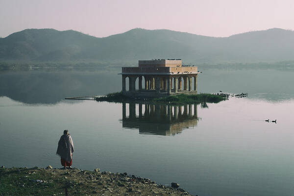 #jaipur Art Print featuring the photograph Loneliness #1 by Samara Ratnayake