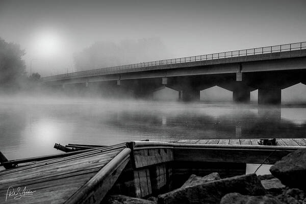 Fog Art Print featuring the photograph Morning Fog #1 by Phil S Addis