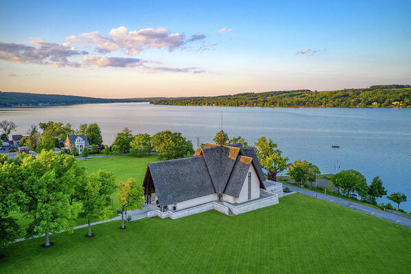 Finger Lakes Art Print featuring the photograph Norton Chapel Upstate New York by Anthony Giammarino