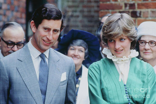 Princess Diana & Prince Charles & Prince William 8 x 10 GLOSSY Photo Picture 