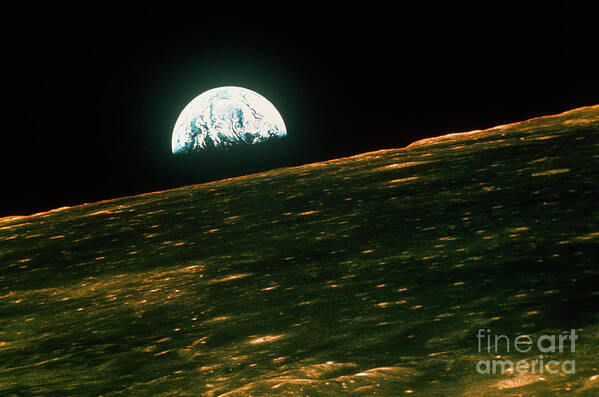 Research Art Print featuring the photograph Surface Of The Earth #1 by Bettmann