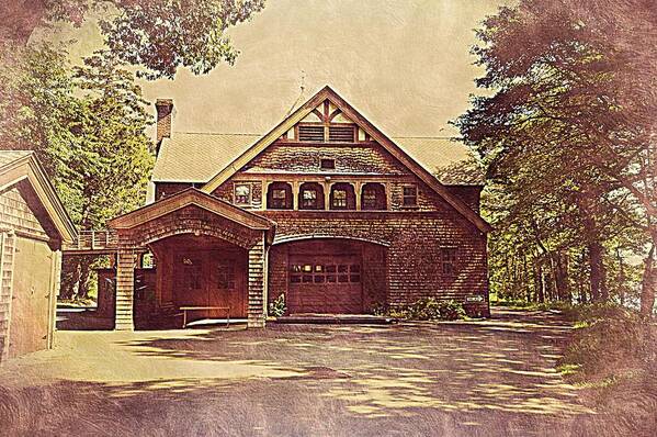 Carriage House Art Print featuring the photograph The Old Carriage House by Stacie Siemsen