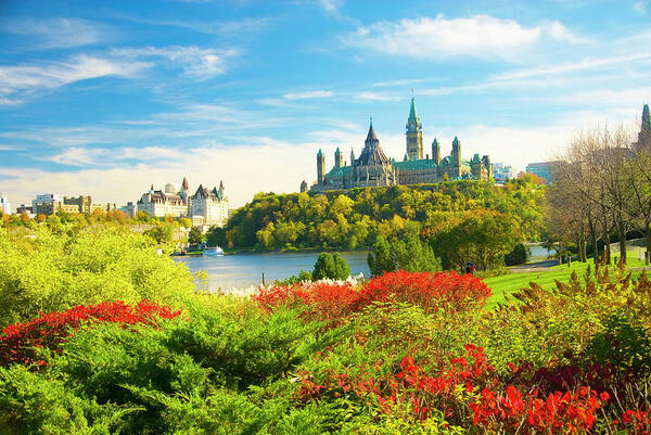 Outdoors Art Print featuring the photograph Parliament #14 by Dennis Mccoleman