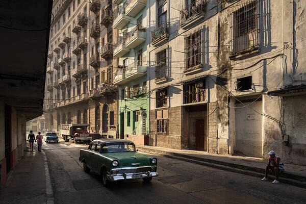 Cars Art Print featuring the photograph Streets Of Havana, Cuba #14 by Dan Mirica