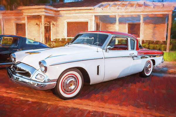 1955 Studebaker Art Print featuring the photograph 1955 Studebaker President 116 by Rich Franco
