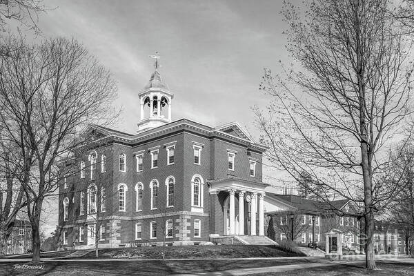 Bates College Art Print featuring the photograph Bates College Hathorn Hall #2 by University Icons