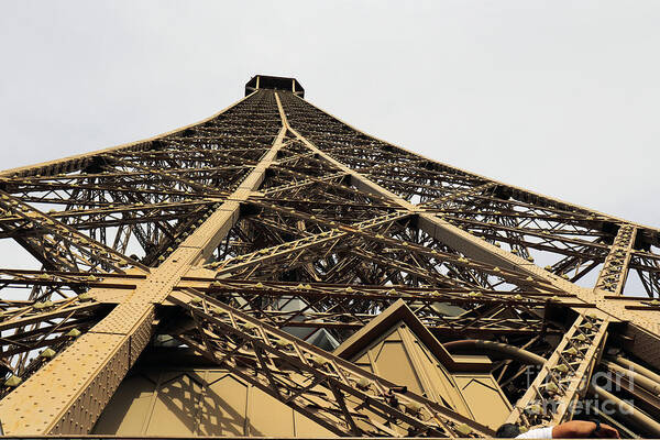 Eiffel Tower Art Print featuring the photograph Eiffel Tower Paris France #2 by Steven Spak