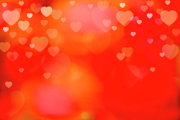Backgrounds Art Print featuring the photograph Valentine Background #2 by Tetra Images