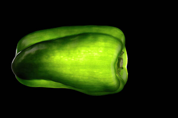 Black Background Art Print featuring the photograph Vegetable #2 by Nobutsugu Sato