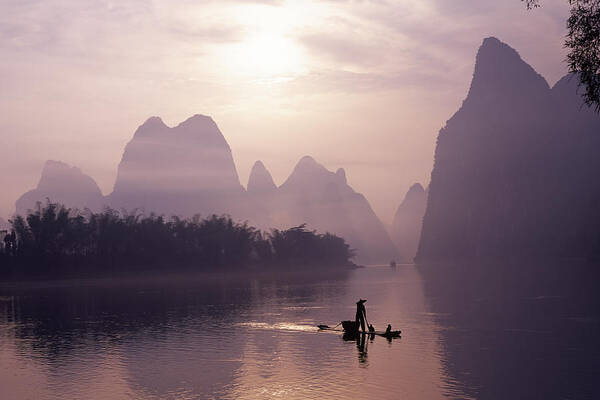 Yangshuo Art Print featuring the photograph Beauty In Nature #3 by Jameslee999