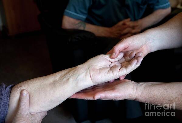 Medicine Art Print featuring the photograph Community Nursing #3 by John Cole/science Photo Library