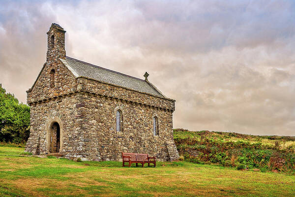 Pembrokeshire Art Print featuring the photograph St Nons Retreat Chapel #3 by Mark Llewellyn