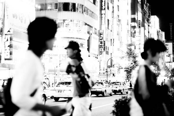 Corporate Business Art Print featuring the photograph Tokyo White Streetscapes From A #3 by Chris Mcgrath