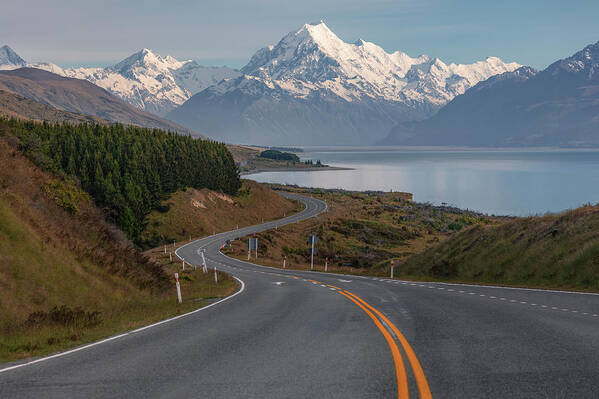 Mount Cook Art Print featuring the photograph Mount Cook - New Zealand #4 by Joana Kruse
