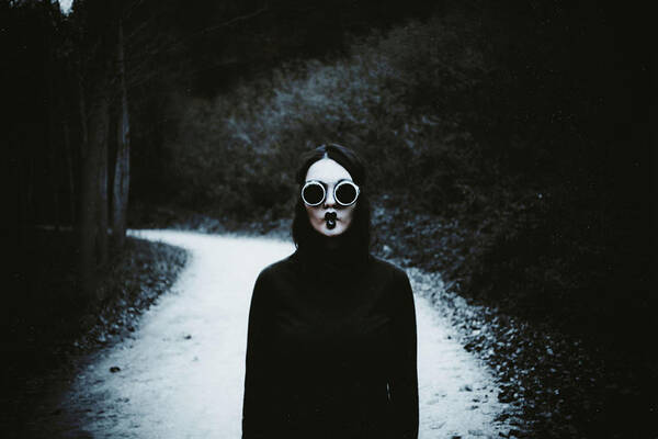 Goggles Art Print featuring the photograph Untitled 4 by Koki Jovanovic Goggles Art Print featuring the photograph Untitled 4 by Koki Jovanovic