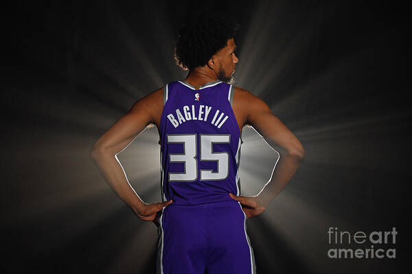 Marvin Bagley Iii Art Print featuring the photograph 2018 Nba Rookie Photo Shoot by Jesse D. Garrabrant