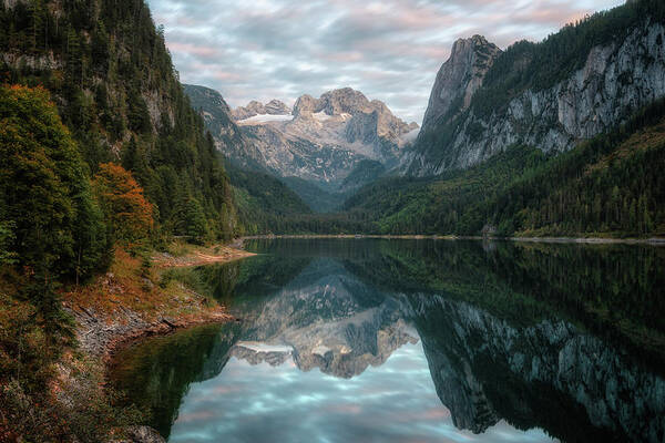 Lake Gosau Art Print featuring the photograph Gosau - Austria #5 by Joana Kruse