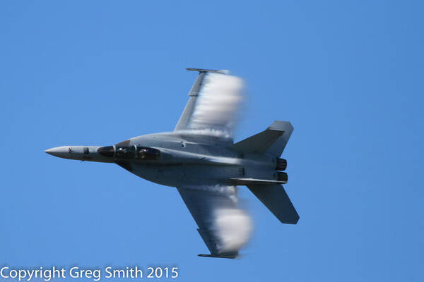 F18 Art Print featuring the photograph F18 #6 by Greg Smith