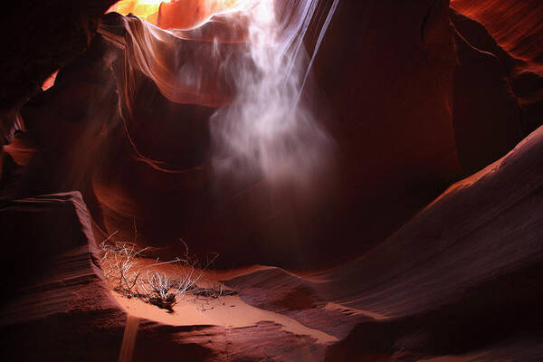 Tranquility Art Print featuring the photograph Antelope Canyon Near Page by Maremagnum