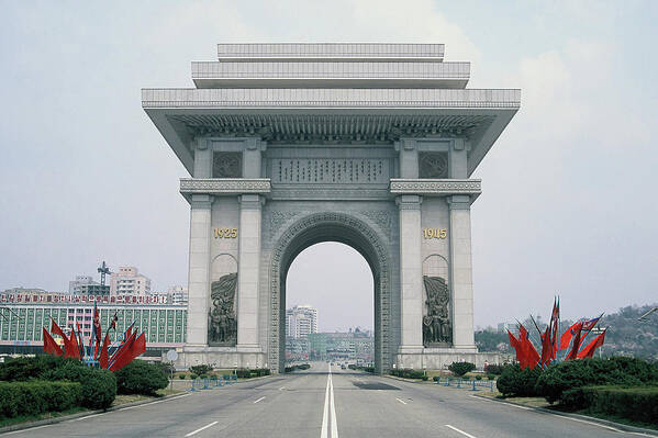 Arch Art Print featuring the photograph Arch Of Triumph by Till Mosler