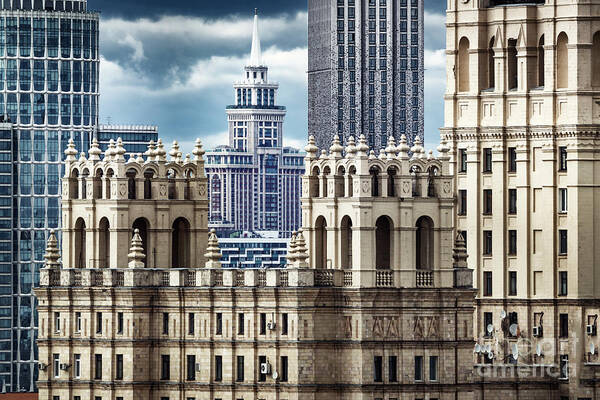 Diversity Art Print featuring the photograph Architectural Diversity Of Historic by Sergey Alimov