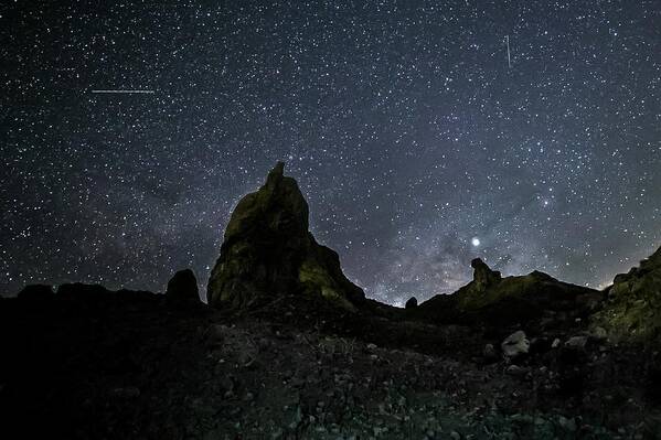 Stars Art Print featuring the photograph Astroscapes 5 by Ryan Weddle