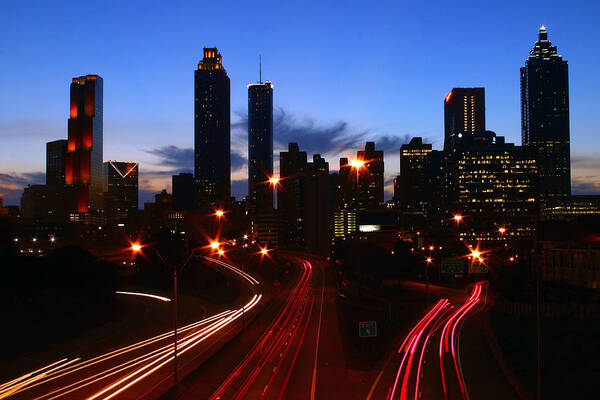 Atlanta Art Print featuring the photograph Atlanta, Ga by Toddsm66