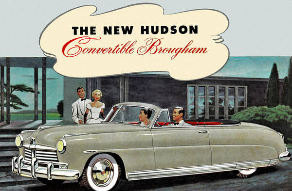 1948 Hudson Art Print featuring the photograph Automotive Art 347 by Andrew Fare