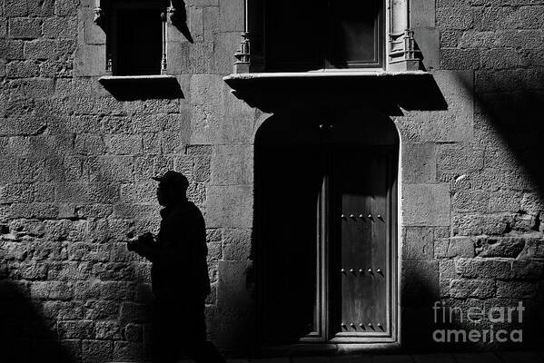Gothic Style Art Print featuring the photograph Barcelonas Gothic Quarter by Sergi Escribano