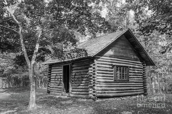 Berry College Art Print featuring the photograph Berry College Martha Berry Cabin by University Icons