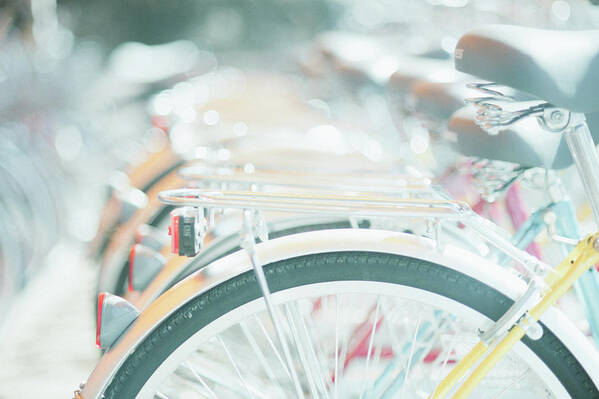 Bicycle Seat Art Print featuring the photograph Bicycle by So1