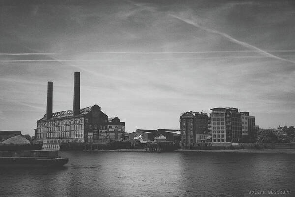 Gothic Art Print featuring the photograph Bleak Industry by Joseph Westrupp