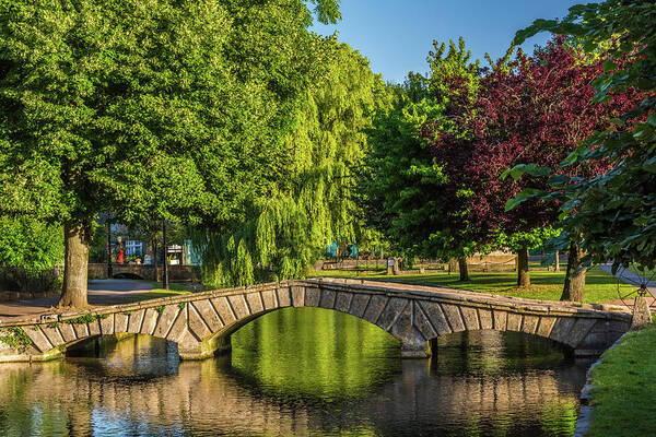Bourton-on-the-water Art Print featuring the photograph Bourton-on-the-Water, Gloucestershire by David Ross