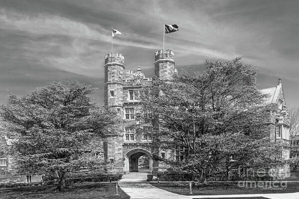 Bryn Mawr College Art Print featuring the photograph Bryn Mawr College Landscape by University Icons