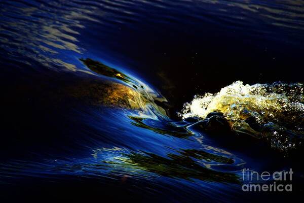 Waterfalls Art Print featuring the photograph Bubble Up by Merle Grenz